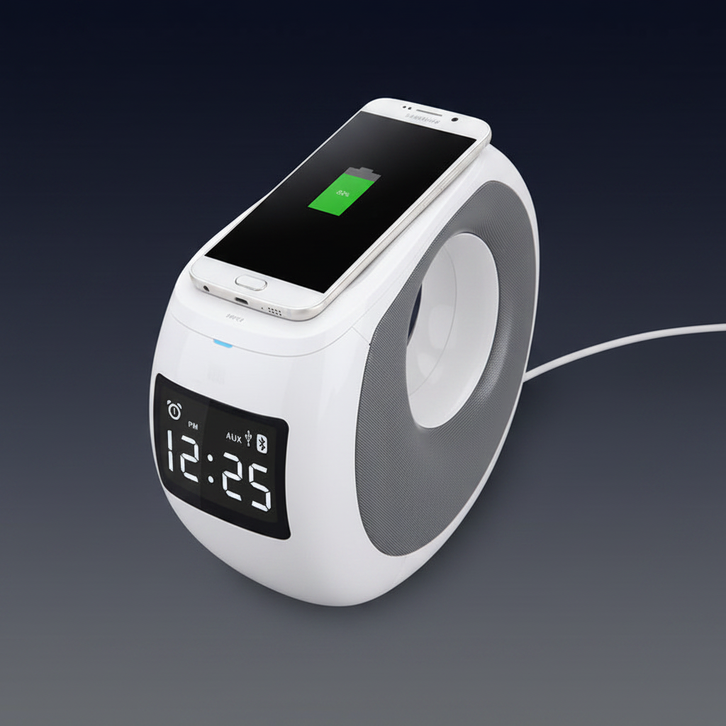 New Wireless Charging Smart Bluetooth Speaker