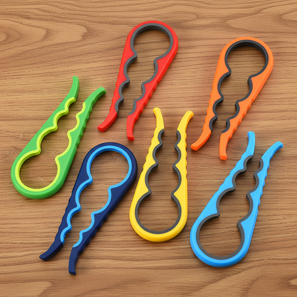 Multifunction 4 In 1 Lid Jar Opener Screw  Bottle Opener