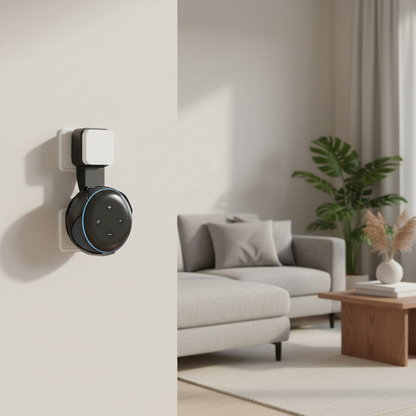 Smart speaker bracket wall plug