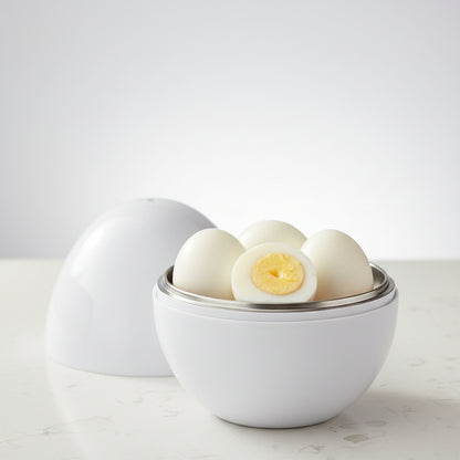 Capacity For 4 Eggs Microwave Egg Steamer Boiler Cooker Easy Quick 5 Minutes Hard Or Soft Boiled Kitchen Cooking Tools Kitchen Gadgets