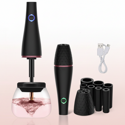 Makeup brush cleaner electric