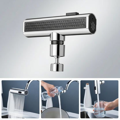 Kitchen Faucet Waterfall Outlet Splash Proof Universal Rotating Bubbler Multifunctional Water Nozzle Extension Kitchen Gadgets