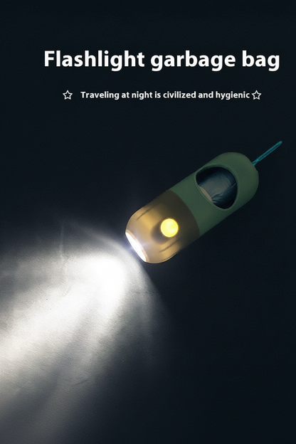 Led Light Pet Waste Bag Dispenser For Dogs Cats Dog Poop Scooper Bags Waste Bags Holder Dispensers Pet Clean Accessories