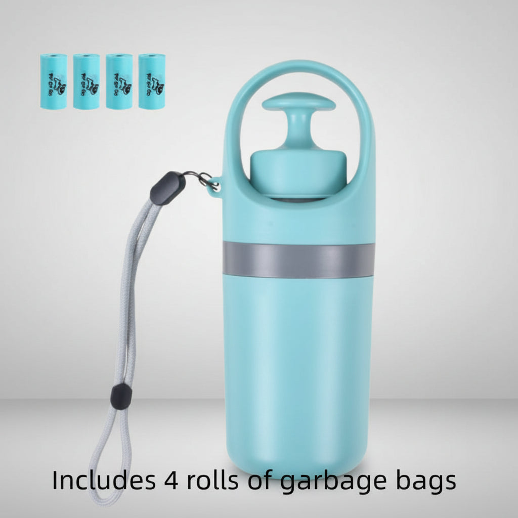 Portable Lightweight Dog Pooper Scooper With Built-in Poop Bag Dispenser Eight-claw Shovel For Pet Toilet Picker Pet Products