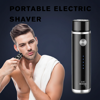 Mini Electric Shaver Portable Car Rechargeable Shaver