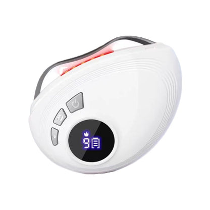 Womens Red And Blue Light Gua Sha Board Electric Gua Sha Device For Facial Beauty