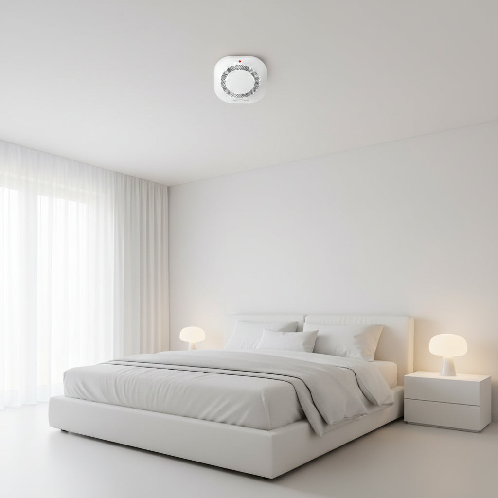 Wireless Smoke Alarm Detector Fire Alarm Detector Smart Smoke Alarm