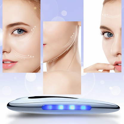 Electric USB Rechargeable Facial Scraping Body Guasha Massager Wrinkle Remover Board Scraping Scraper Tool Body Massage