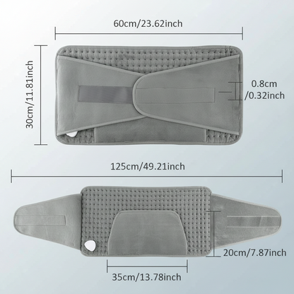 10-Speed Thermal Therapy Multi-Function Heating Waist Support Belt For Warmth And Relief