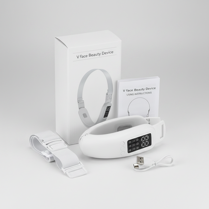 V15 Gear Heating Model Facial Lifting And Tightening Double Chin Micro Current Face Slimming Device