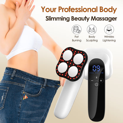 EMS Ultrasonic Body Massager, Electric Fat Burning & Body Shaping Massage Device