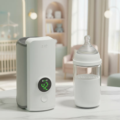 Portable Rechargeable Baby Bottle Warmer, USB Charging, Constant Temperature Milk Warmer Insulation Sleeve
