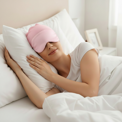 Migraine Relief Hat Cold Therapy Migraine Relief Products Comfortable Head Wrap Ice Pack Eye Mask For Puffy Eyes