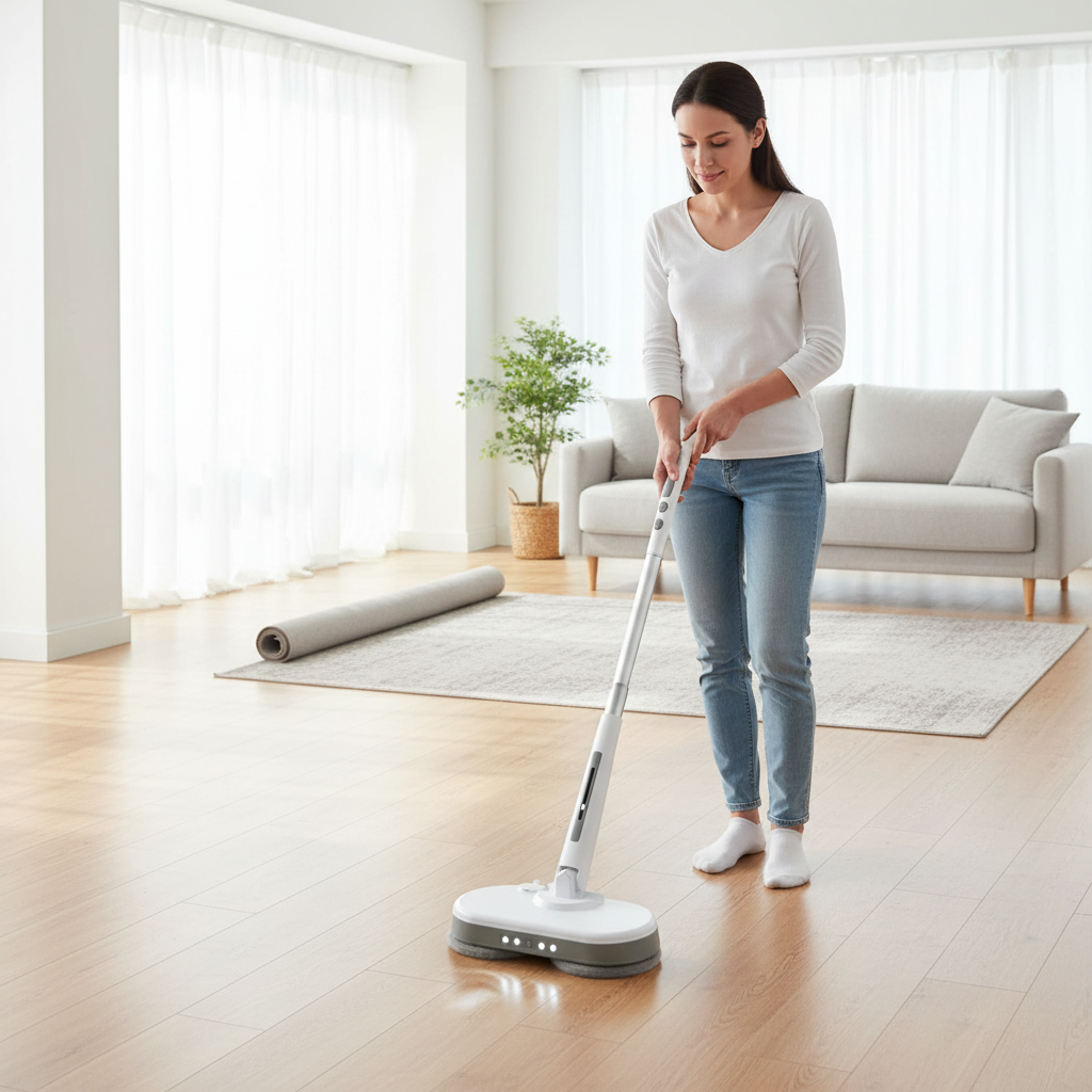 Electric Lazy Mop For Household Use