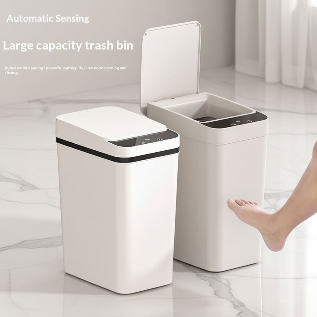 2026 New Smart Trash Can For The Living RoomSleek And Minimalist Design