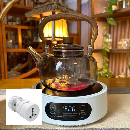 1500W Smart Home Mini Teapot With Mini Electric Ceramic Stove
