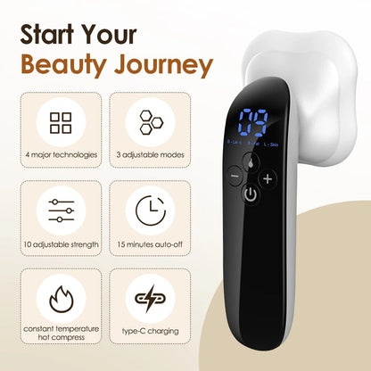 EMS Ultrasonic Body Massager, Electric Fat Burning & Body Shaping Massage Device