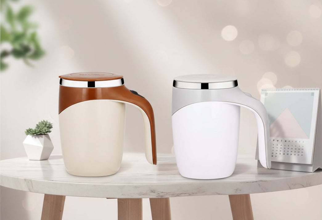 Rechargeable Model Automatic Stirring Cup Coffee Cup High Value Electric Stirring Cup Lazy Milkshake Rotating Magnetic Water Cup