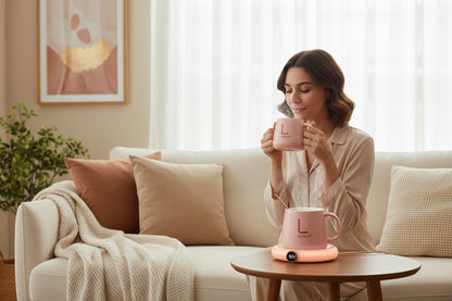Cup Warmer Pad USB Charge Home Office 3 Temperatures Adjustable Heat Plate LED Display Electric Heater Mug Pad Winter Kitchen Gadgets