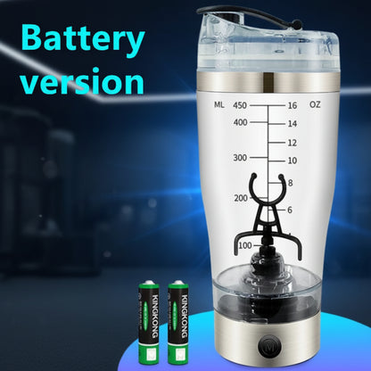 Electric Protein Shake Stirrer USB Shake Bottle Milk Coffee Blender Kettle Sports And Fitness Charging Electric Shaker Cup