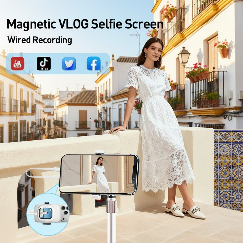 Internet Celebrity Selfie Live Streaming Mini Phone Screen Mirroring Device