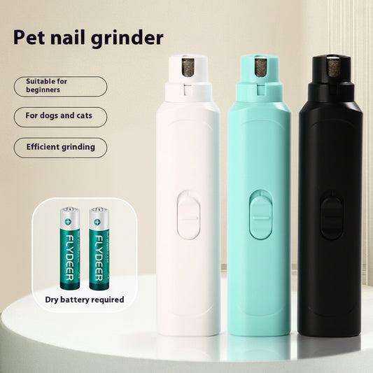Pet Nail Grinder Dog Cat Battery Model Nail Trimmer Large And Small Dogs Nail Clippers Pet Grooming Tools Pet Products