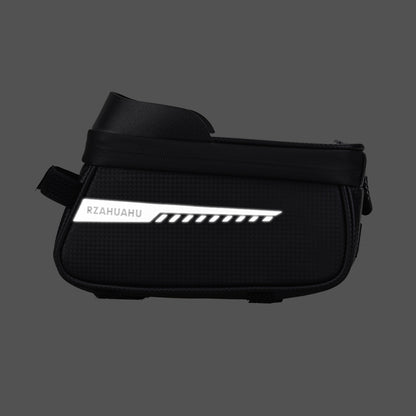 Waterproof Mountain Bike Top Tube Bag Cycling Saddle Bicycle Front Pipe Touch Screen Phone Pouch