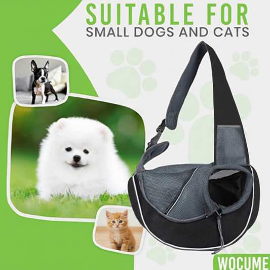 Carrying Pets Bag Women Outdoor Portable Crossbody Bag For Dogs Cats Pet Products