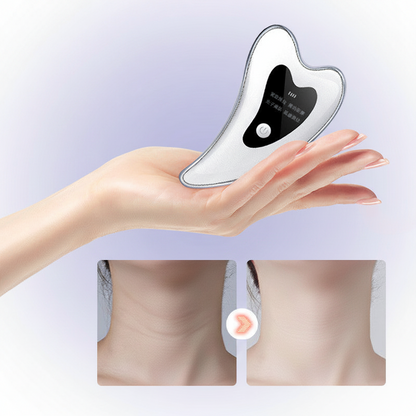 Electric USB Rechargeable Facial Scraping Body Guasha Massager Wrinkle Remover Board Scraping Scraper Tool Body Massage