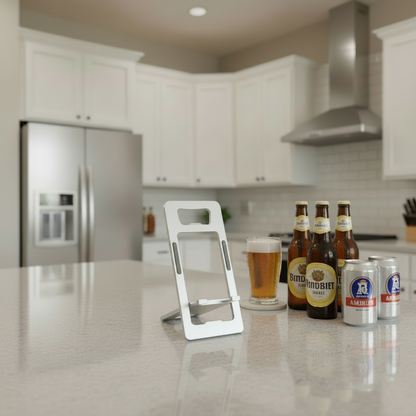 Aluminum Alloy Portable Phone Stand With Lid