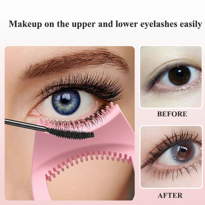 Eyeliner Aid,Eyeline, Eyelash Makeup Guide Tool,Pink Eye Black Baffle