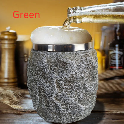 Imitation Stone Stainless Steel Water Cup