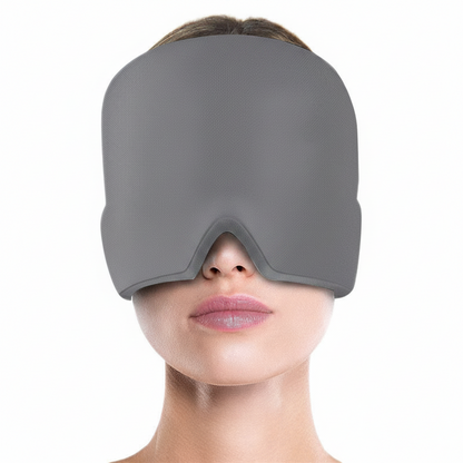 Migraine Relief Hat Cold Therapy Migraine Relief Products Comfortable Head Wrap Ice Pack Eye Mask For Puffy Eyes