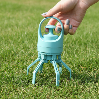 Portable Lightweight Dog Pooper Scooper With Built-in Poop Bag Dispenser Eight-claw Shovel For Pet Toilet Picker Pet Products
