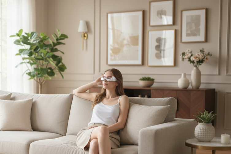 3D Eye Care Device Red Light EMS Microcurrent For The Eye Area