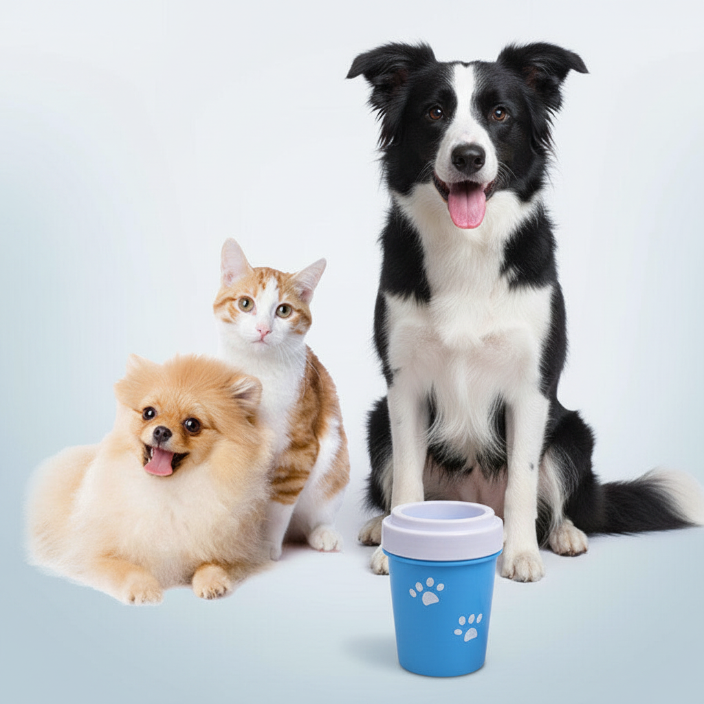 Pet Dog Foot Care Cleaning Products Silicone