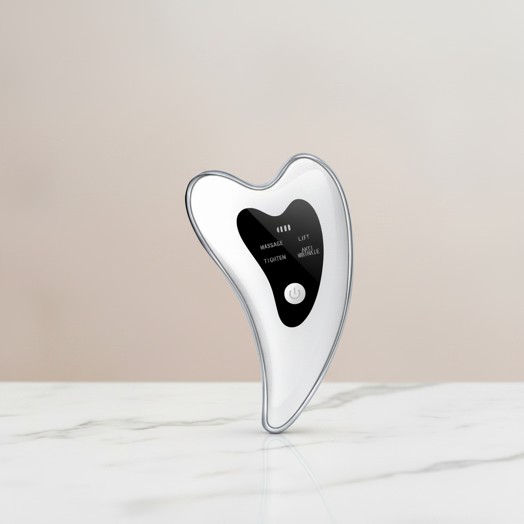 Electric USB Rechargeable Facial Scraping Body Guasha Massager Wrinkle Remover Board Scraping Scraper Tool Body Massage