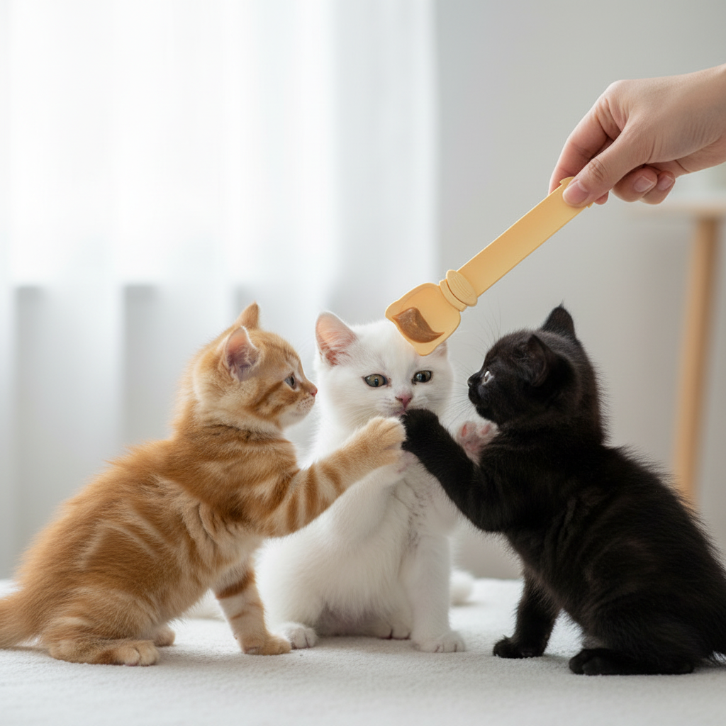 New Product Best-selling Cat Strip Spoon Squeezing Machine