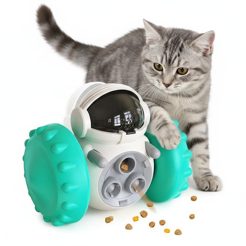 Cat And Dog Toys Slow Food Interactive Balance Car Multifunctional Fun Development Smart Pet Feeding Dog Toy Car Pets Products