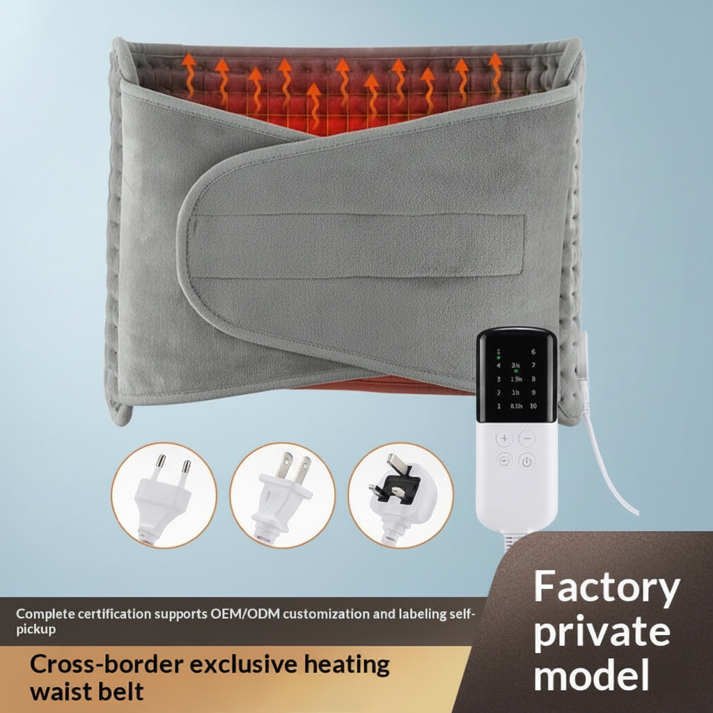 10-Speed Thermal Therapy Multi-Function Heating Waist Support Belt For Warmth And Relief