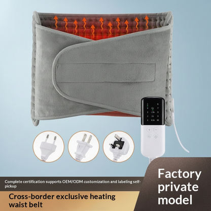 10-Speed Thermal Therapy Multi-Function Heating Waist Support Belt For Warmth And Relief
