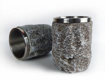 Imitation Stone Stainless Steel Water Cup