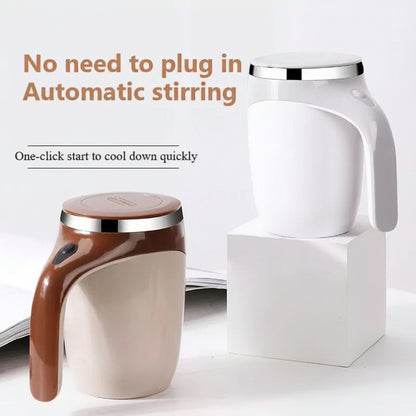 Rechargeable Model Automatic Stirring Cup Coffee Cup High Value Electric Stirring Cup Lazy Milkshake Rotating Magnetic Water Cup