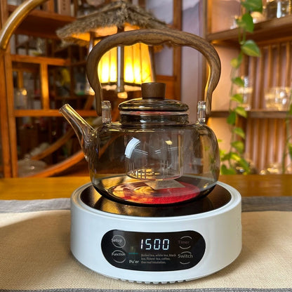 1500W Smart Home Mini Teapot With Mini Electric Ceramic Stove