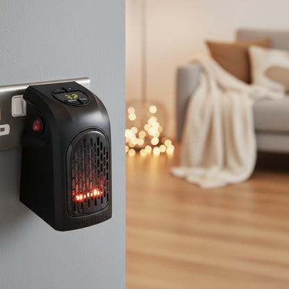 Winter Air Heater Fan Heater Electric Home Heaters Mini Room Air Wall Heater Ceramic Heating Warmer Fan For Home Office Camping