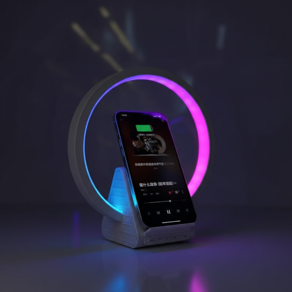 Smart Ambience Light Bluetooth Speaker