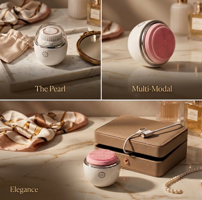 Ultrasonic electric face washer