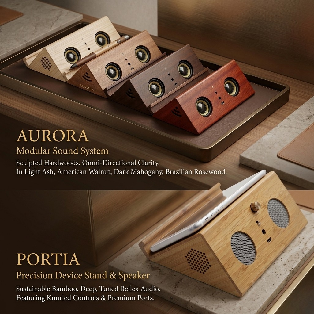 Mini mobile phone stand smart computer speaker